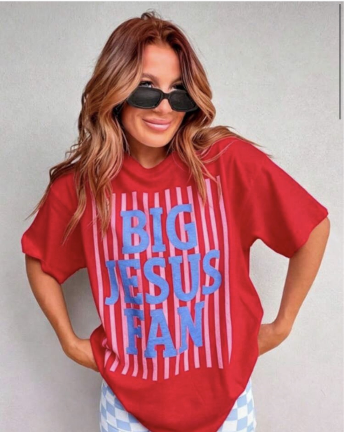 BIG JESUS FAN shirt